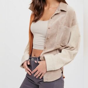 Women's Trendy Coururoy Button Up Shirt